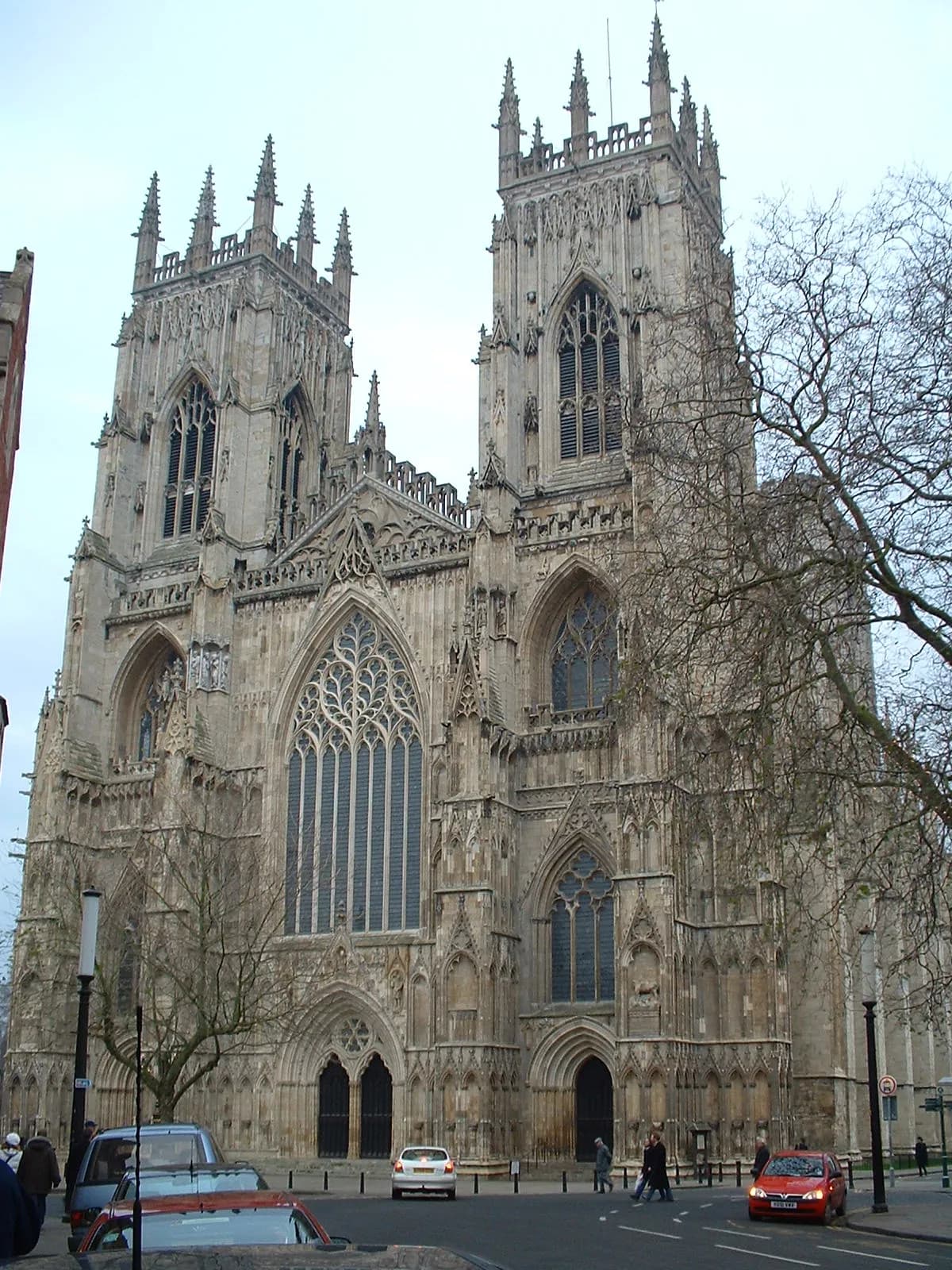 York Minster viewed from the west front
